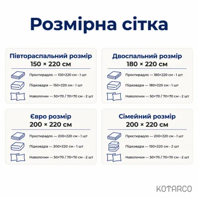 Комплект постільної білизни ZHN Страйп сатин Шампань — фото 4