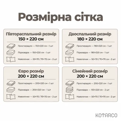 Комплект постільної білизни ZHN Страйп-сатин Графітовий — фото 8