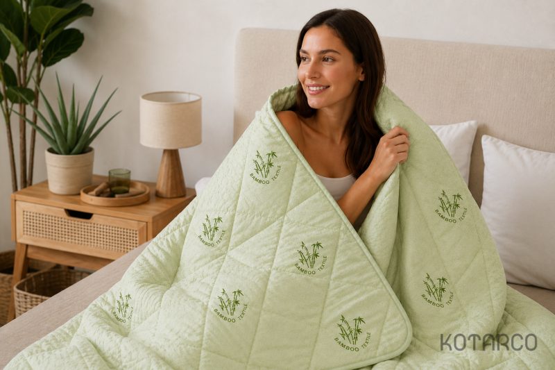 Ковдра зимова Бамбук Vital Textile — фото 5