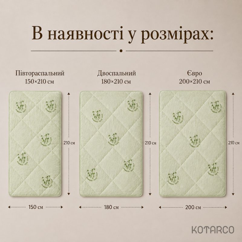 Ковдра зимова Бамбук Vital Textile — фото 9