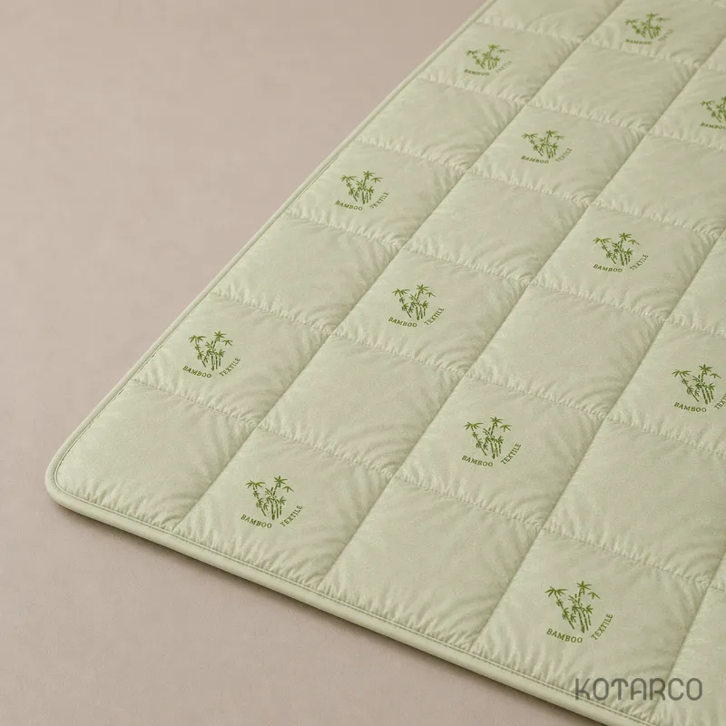 Ковдра зимова Бамбук Vital Textile Півтораспальний розмір 150х210 см — фото 3