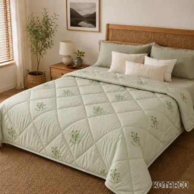 Ковдра зимова Бамбук Vital Textile Півтораспальний розмір 150х210 см — фото 4