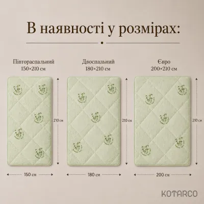 Ковдра зимова Бамбук Vital Textile Півтораспальний розмір 150х210 см — фото 9