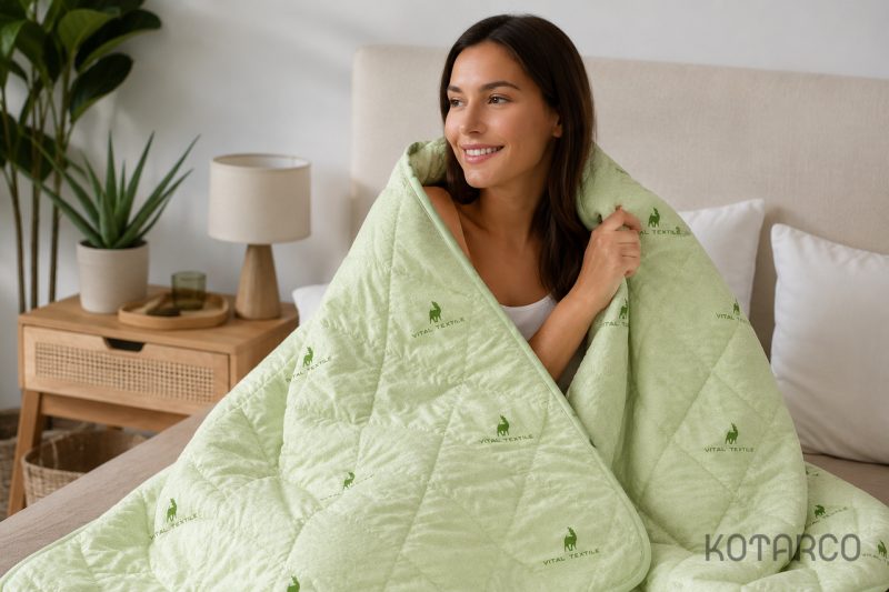 Ковдра зимова Альпака Vital Textile — фото 5
