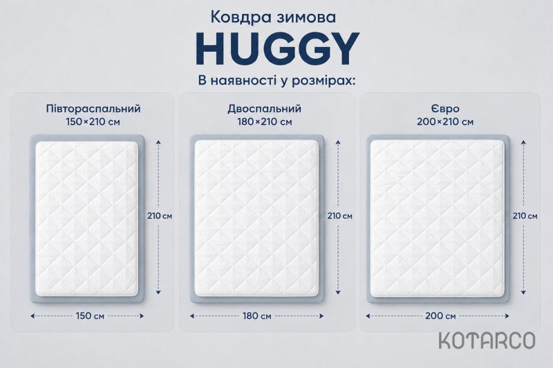 Ковдра демісезонна Huggy з ультратонким пуховим наповнювачем — фото 8