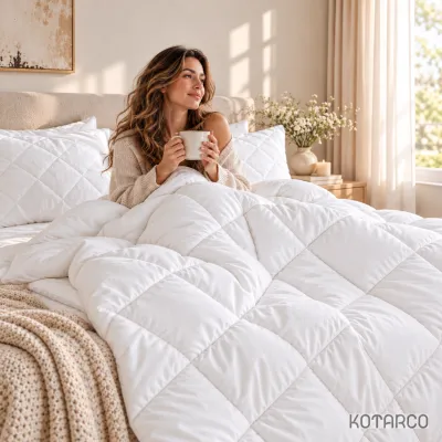 Ковдра зимова White Teddy штучне хутро Біла — фото 9