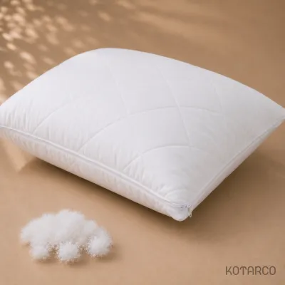 Подушка антиалергійна двокамерна та двостороння з мембраною ROYAL SOFT 50х70 см — фото 3