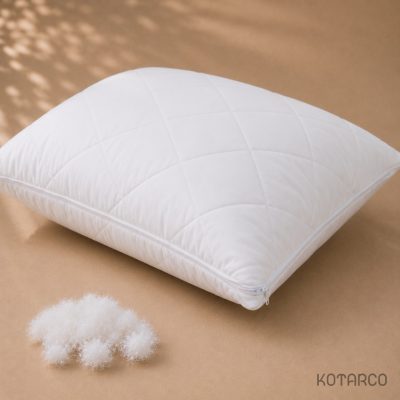 Подушка антиалергійна двокамерна та двостороння з мембраною ROYAL SOFT — фото 3