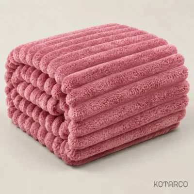 Плед Королівський Шарпей Рожевий