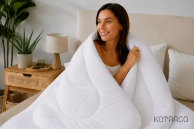 Ковдра зимова ЕкоПух Vital Textile Півтораспальний розмір 150х210 см — фото 5