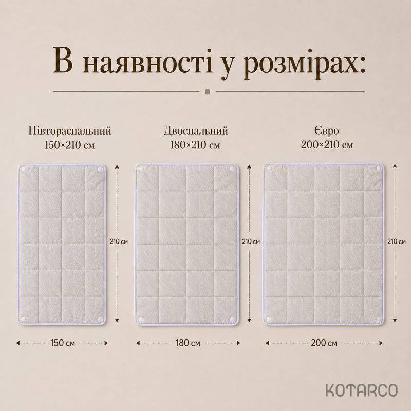 Ковдра всесезонна Чотири сезони Трансформер Vital Textile — фото 9