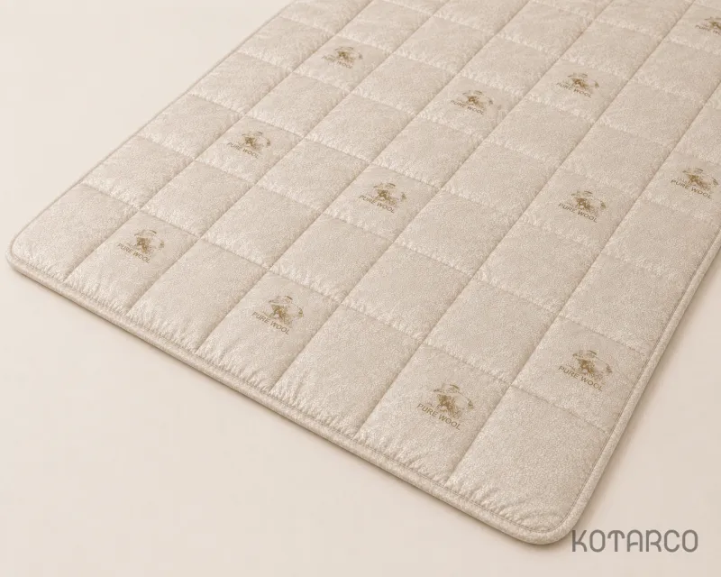 Ковдра зимова Wool Vital Textile Півтораспальний розмір 150х210 см — фото 3