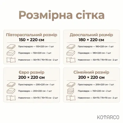 Комплект постільної білизни ZHN Страйп-сатин Білий — фото 8