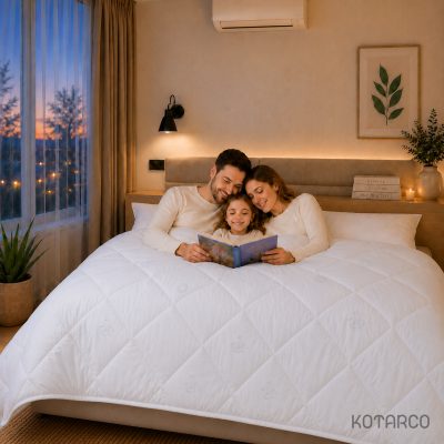 Ковдра зимова Harmony штучний лебединий пух із еластичною мембраною — фото 6