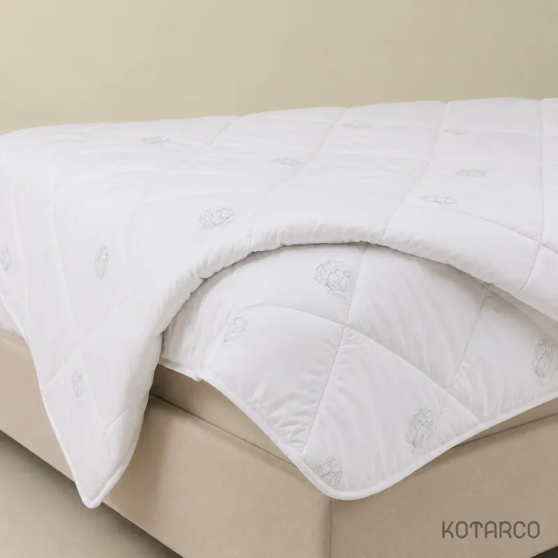 Ковдра зимова Бавовна антиалергенна Півтораспальний розмір 150х210 см — фото 3